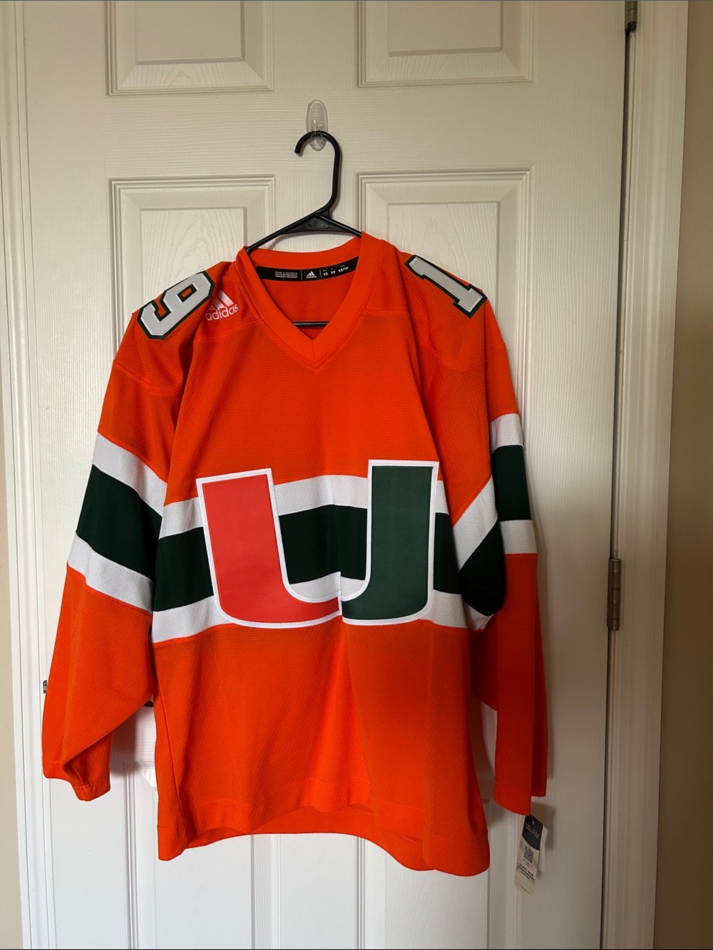 University of Miami Hurricanes hockey jersey